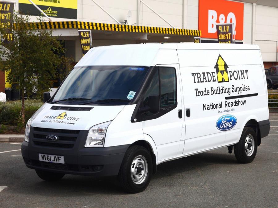 Ford Transit LWB Van (UK) '2006